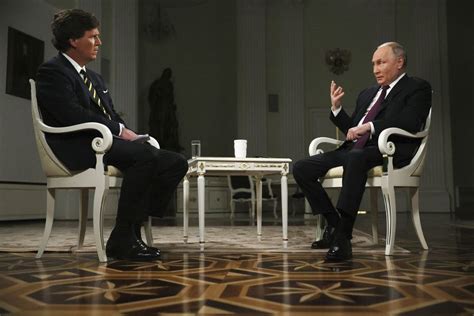 Putin, in Interview With Tucker Carlson, Pushes Nazi Narrative for ...