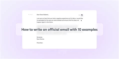 How to Write an Official Email with 10 Samples