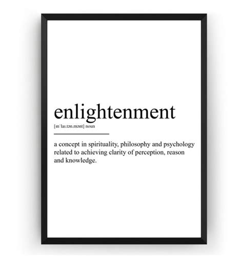 Digital Prints Buddhist Quotes Wall Art Enlightened Definition ...