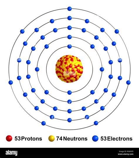 Iodine atom Cut Out Stock Images & Pictures - Alamy