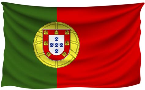 Portugal Wrinkled Flag | Gallery Yopriceville - High-Quality Images and ...