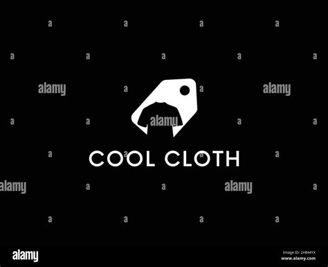 Black Minimalist Modern Cool Clothing Apparel Logo Design Stock Vector Image & Art - Alamy