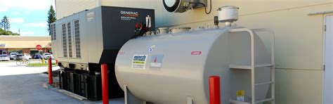 Generator System | 10,000 Gallon Above Ground Fuel Storage Tank & Polishing System