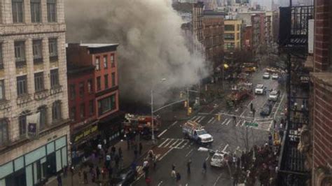 NYC Building Fire: 4 Critical After Explosion Tears Through NYC Building - ABC News