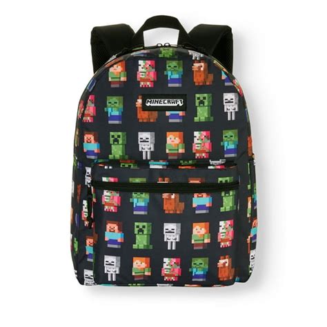 Minecraft - Minecraft Characters 16" Backpack - Walmart.com - Walmart.com