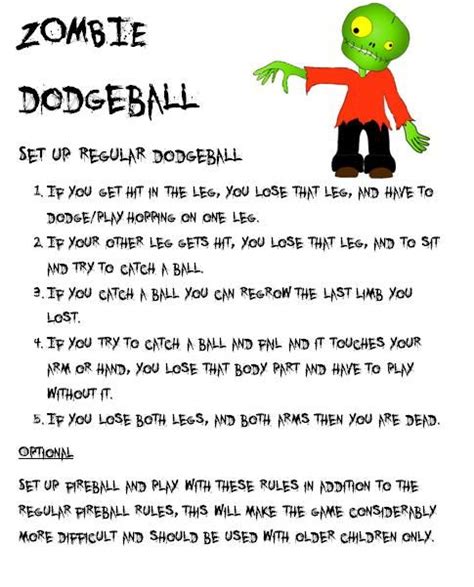 Dodgeball Rules