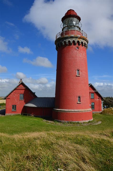 Download free photo of Lighthouse,north sea,denmark,coast,summer - from ...