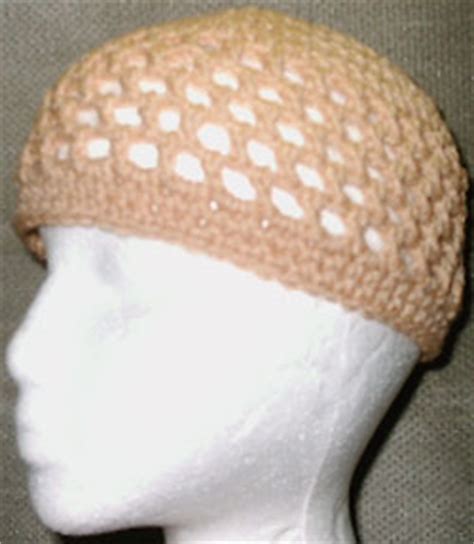 Crocheted Kufi Hat Pattern