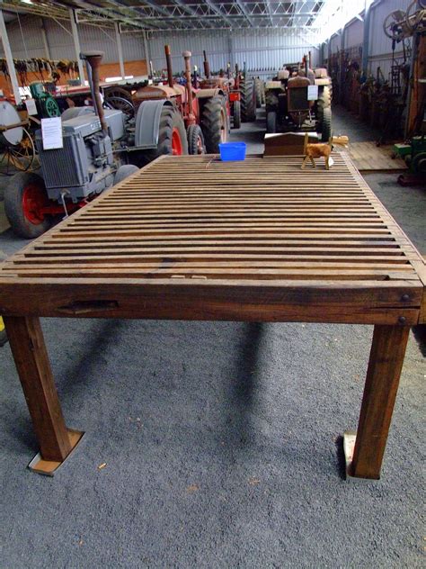 Photo: Wool sorting table | Gilgandra Rural Museum album | ooO(PETER ...