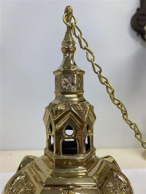 Brass Thurible Gothic - Mary Collings Church Furnishings