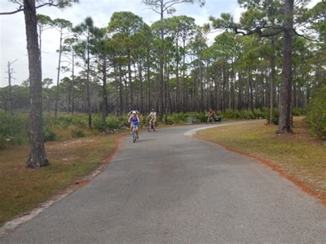 Topsail Hill Preserve State Park, FL. Best With Bikes, See Map.