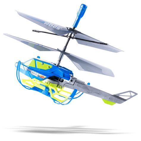 Galleon - Air Hogs, Axis 200 RC Helicopter With Batteries - Blue