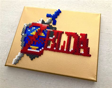 Zelda Titles in Perler Bead Pixel Art Patterns - Pixel Art Shop