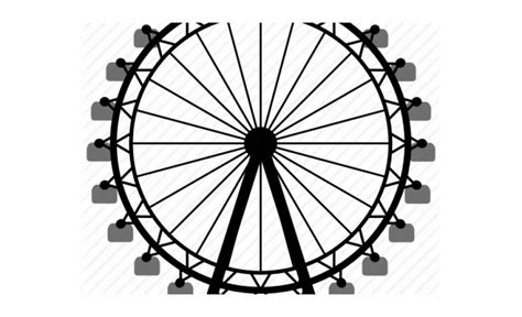 Free Ferris Wheel Silhouette Vector, Download Free Ferris Wheel Silhouette Vector png images ...