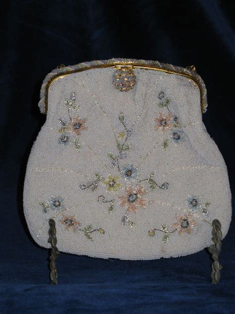 Vintage French Beaded Purse... : Litchfield Antiques | Ruby Lane