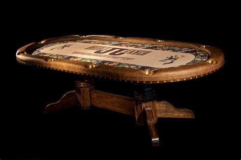 Custom Built Poker Table - Dallas Safari Club