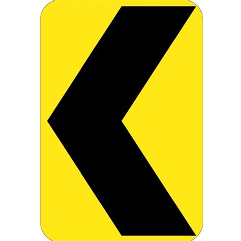 Chevron Traffic Arrow Sign (TM161K)