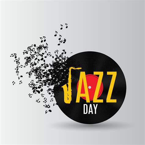 Jazz Day Background. Vector Illustration 4561897 Vector Art at Vecteezy