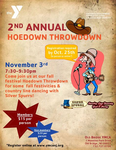 2nd Annual Hoedown Throwdown - YMCA of Greater Monmouth County