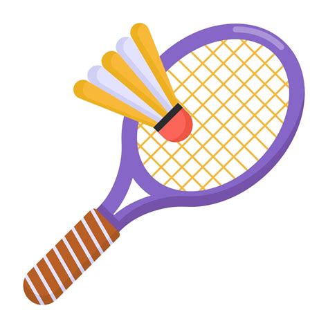 Badminton Sports Equipment 3011099 Vector Art at Vecteezy