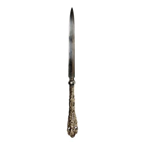 Vintage Sterling Silver Letter Opener | Chairish