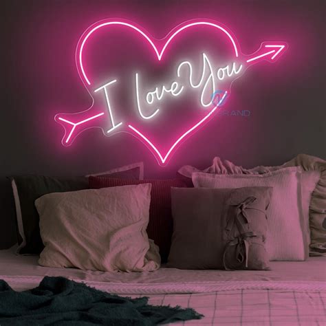 I Love You Neon Sign Valentine Neon Sign Led Light - NeonGrand