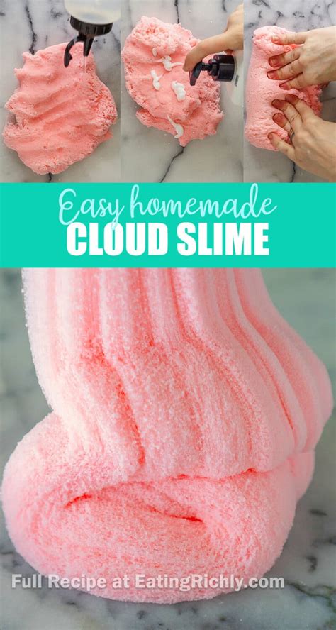 Cloud Slime DIY Recipe - Garden