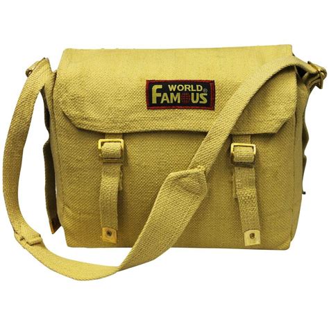 World Famous Canvas Messenger Bag Canada | Gorilla Surplus