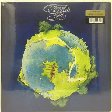 Fragile - Yes - 180g Audiophile LP Vinyl Record New Sealed | Album cover art, Yes album covers ...