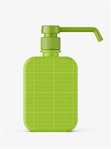 Sanitizer bottle mockup - Smarty Mockups