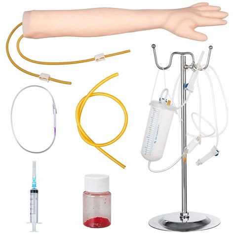 Buy IV Practice Arm Infusion Model - Hand Venipuncture Practice Phlebotomy Arm for Practicing ...