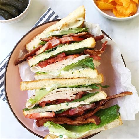 Triple Decker Turkey Club Sandwich - My Casual Pantry