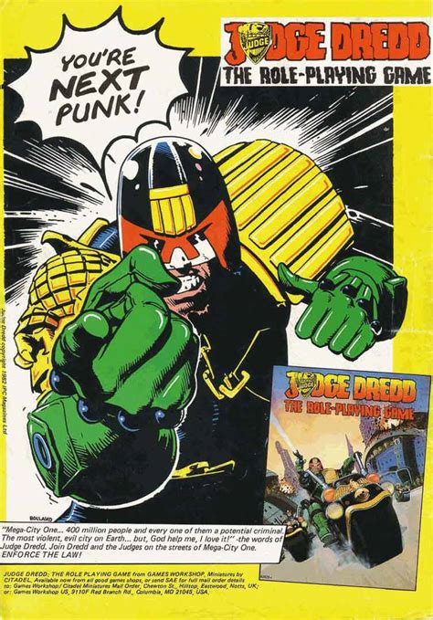 Judge Dredd RPG