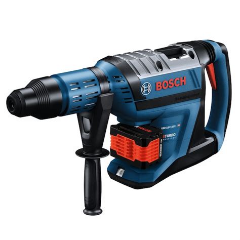 Bosch PROFACTOR 18-volt 12-Amp Sds-max Variable Cordless Rotary Hammer Drill (2-Batteries ...