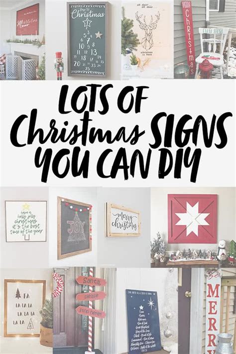 26 Christmas Wood Signs You Can DIY