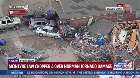 Possible tornado damage in Norman – KFOR.com Oklahoma City