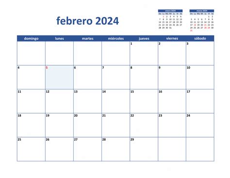 Calendario Febrero 2024 Descarga - Rora Caroljean