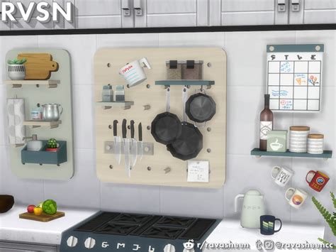 The Sims Resource - Peg To Differ - Kitchen Clutter