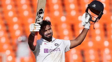 Rishabh Pant celebrates after scoring his century | India vs England ...