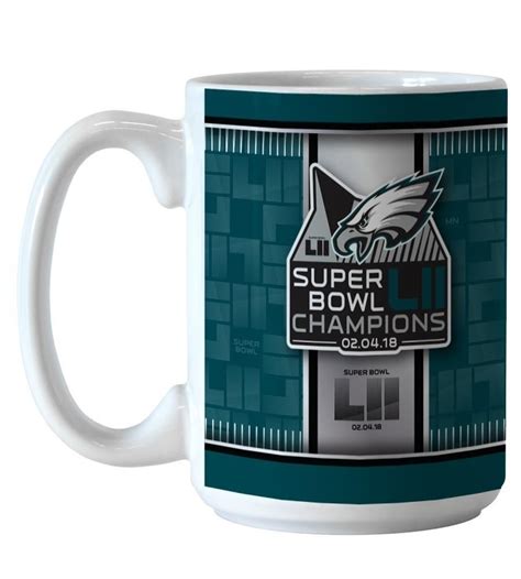 Philadelphia Eagles Super Bowl LII Champions Coffee Mug 15oz. | Eagles ...