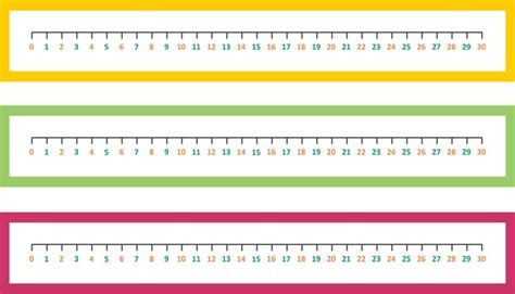 Number Line 0 50 - 10 Free PDF Printables | Printablee | Printable ...