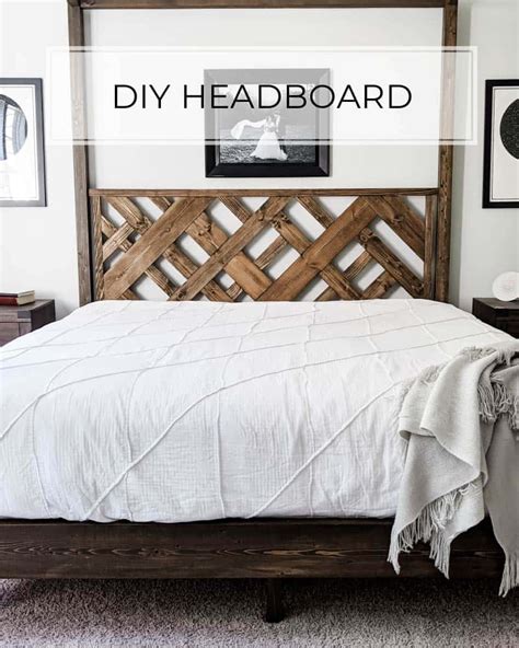 DIY Headboard in 7 Simple Steps - Pine and Poplar