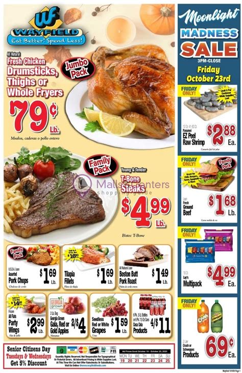 Wayfield Weekly ad valid from 10/19/2020 to 10/25/2020 - MallsCenters