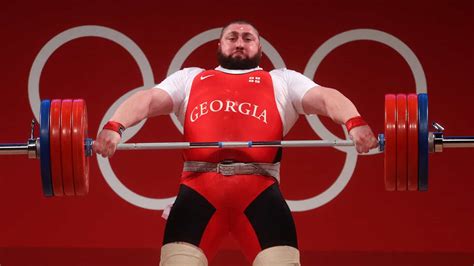 Lasha Talakhadze sweeps world weightlifting records | NBC Olympics