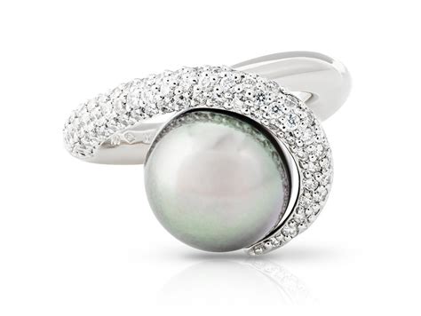 Pearl and Diamond Ring - Prestige Online Store - Luxury Items with ...