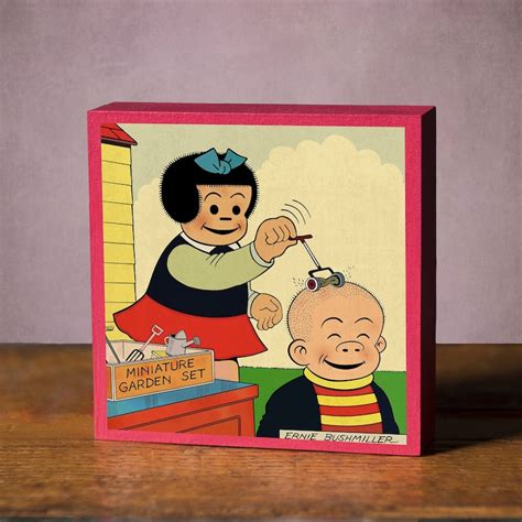 Nancy and Sluggo Comic Art Print Block-vintage Comic Book-gifts for Her ...