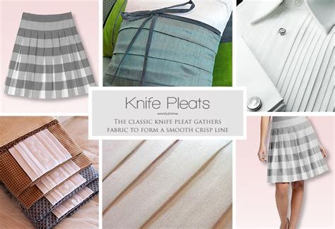 Knife Pleats - SEWTORIAL