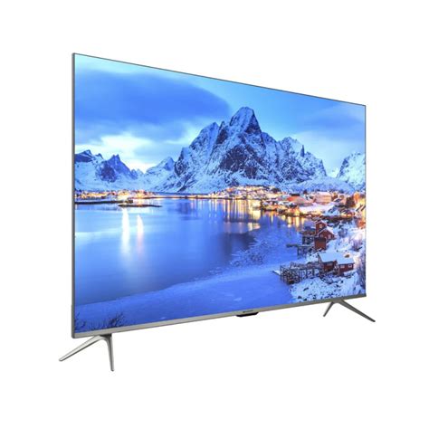 SHARP 4K Smart Frameless LED TV 65 Inch With Android System Built-In Receiver 4T-C65DL6EX