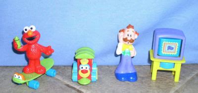 Elmo's World Playset Figures Elmo Mr Noodle TV Train | #218145166