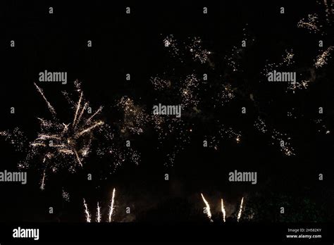 Alexandra Palace fireworks 2021 Stock Photo - Alamy